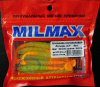 Мягкая приманка MILMAX Пескарь 3" цвет- №014 (зелень-оранж)
