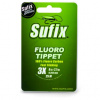 Леска SUFIX Fluoro Tippet прозрачная 25м 0.178мм 2.3кг