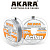Леска Akara Action Grey 100m, 0,14mm (серая)