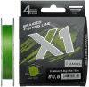 Шнур Favorite X1 PE 4x 150m (light green) #1.2/0.185mm 9.5kg/20lb