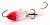 Балансир XP BAITS Ice Jig Butterfly 50mm, 5.5g - #99 Red Hat Ghost